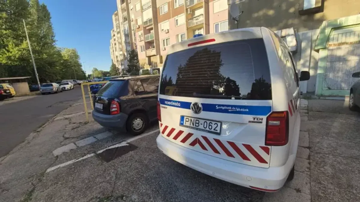 Rendőrök mentettek életet Budapesten.
