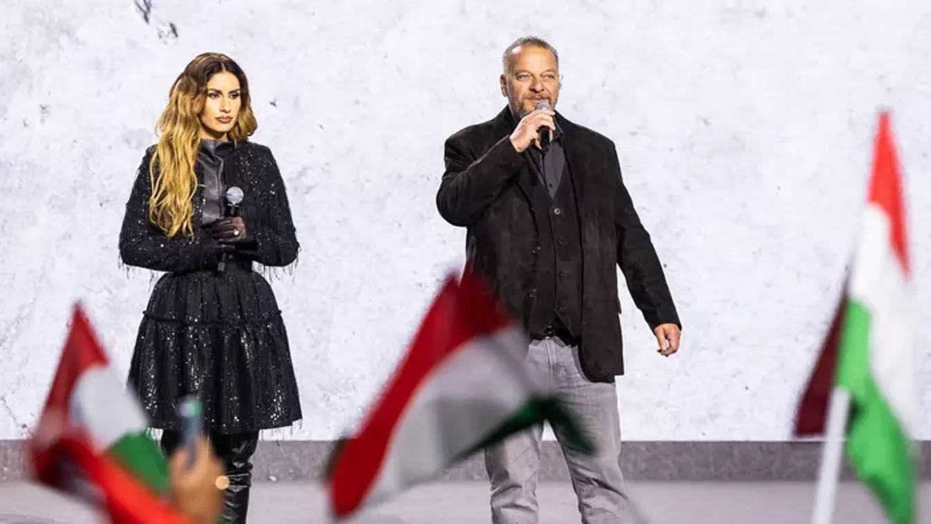 Radics Gigi előadásától elámult a Háborúellenes Gyűlés sztárja