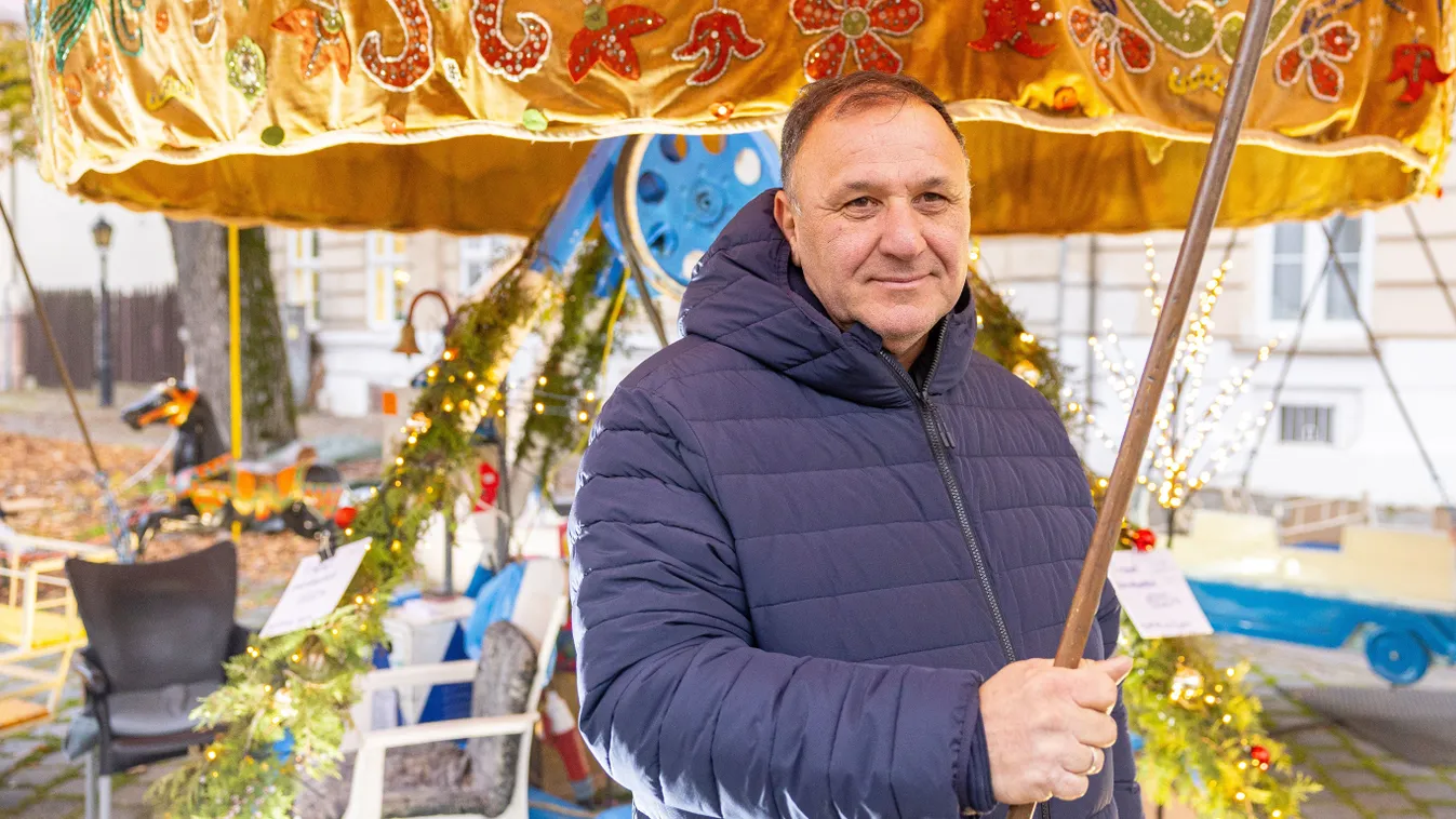 Greznár Antalnak már a dédszülei is körhintások voltak: „Akad százéves darab is”