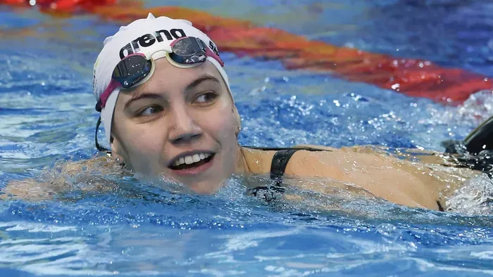 Szerelmeslevéllel jelentkezett a tündéri magyar úszónő