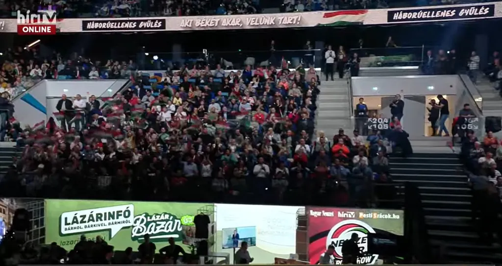 Háborúellenes Gyűlés Szegeden – Orbán Viktor    12.20 Szeged 