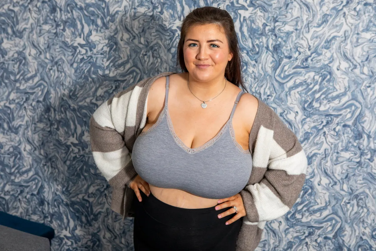 'I struggle to get out of bed thanks to my TWO AND A HALF STONE size 36M breasts'