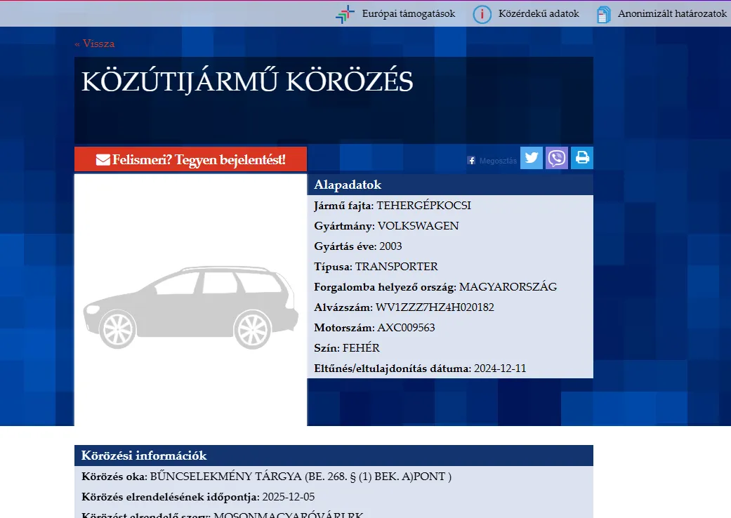 eltűnt győri villanyszerelők