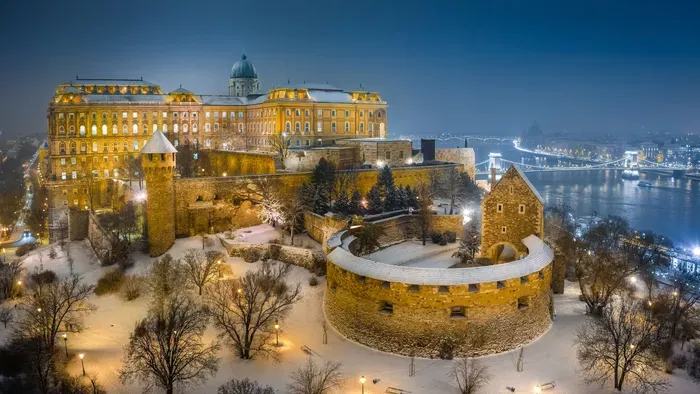 Karácsonyi hangulat a Budai Várnegyed szívében
