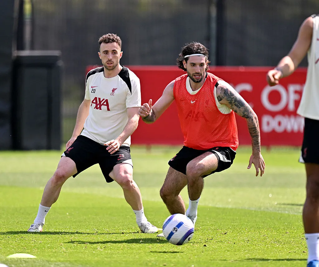 Szoboszlai Dominik és Diogo Jota májusban még együtt edzettek