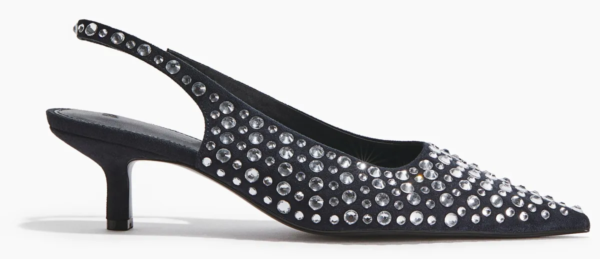 Stílustippek 50 felett: köves cipő H&M.