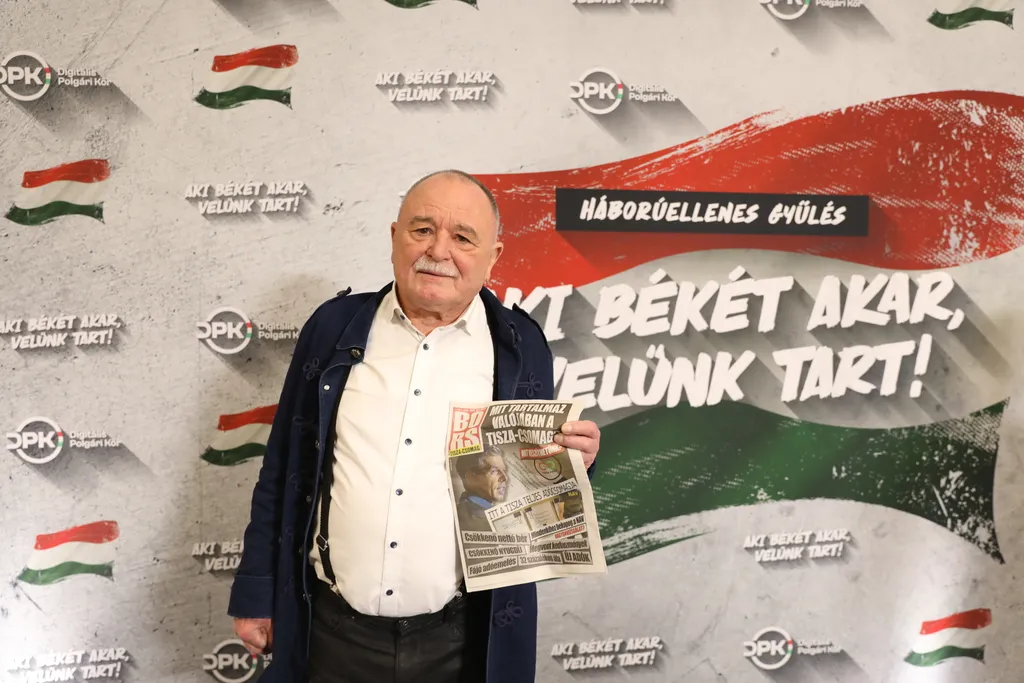 Háborúellenes Gyűlés Szegeden – Orbán Viktor  
 12.20 Szeged 