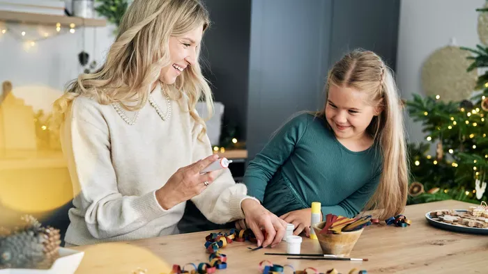 Filléres karácsonyfadíszek, amiket a gyerekekkel készíthetsz