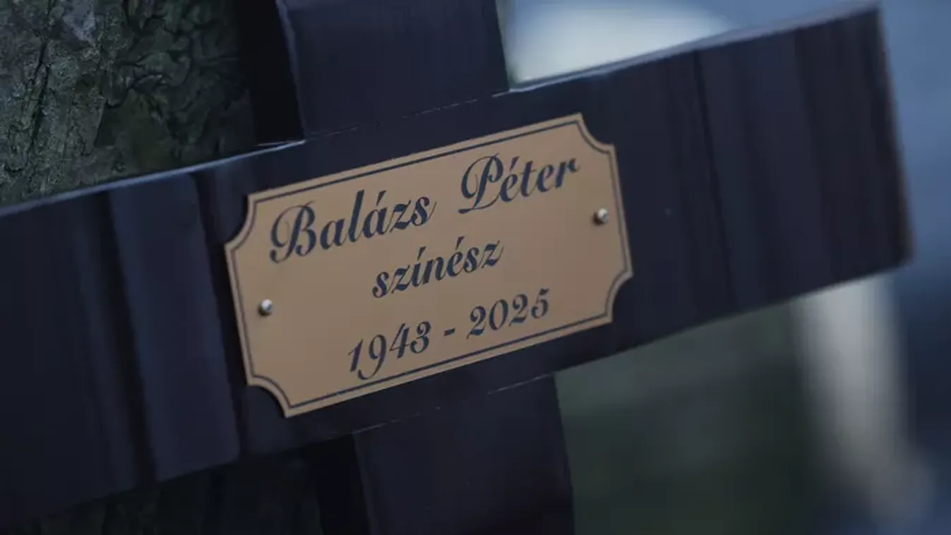 Balázs Péter utolsó útja: megható képeken a legendás színész temetése - Galéria