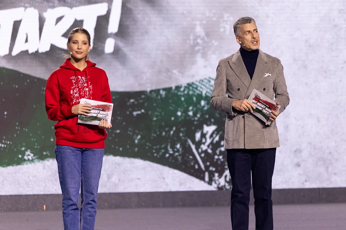 Szabó Zsófi és Rákay Philip kérdezte Cseke Pétert és Bán Jánost a Háborúellenes Gyűlésen.