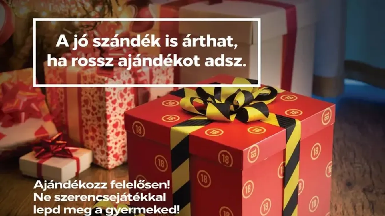 A szerencsejáték nem gyerekjáték – Ajándékozz felelősen!
