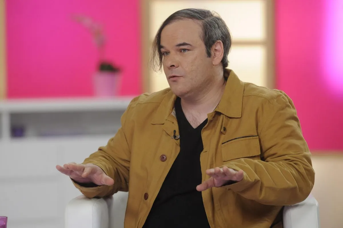 Kálloy Molnár Péter egy TV műsorban