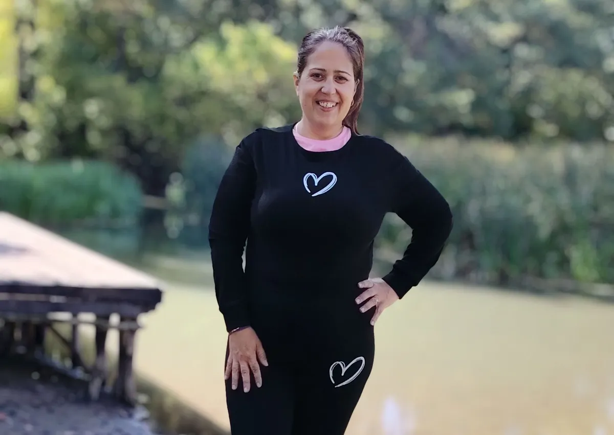 Váradi Dávidné Ditta a nagy fogyás után