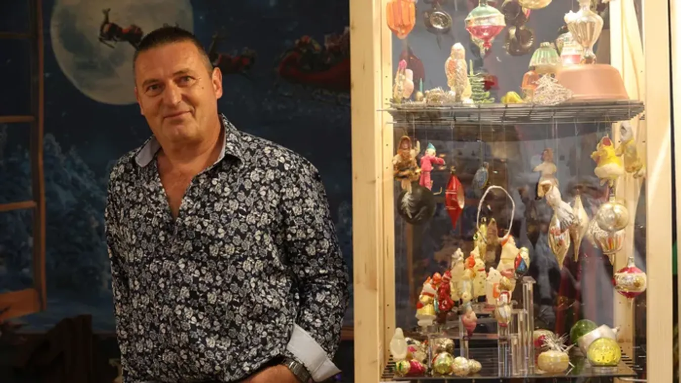 Krisztiáné a világ negyedik legnagyobb karácsonyfadísz-gyűjteménye