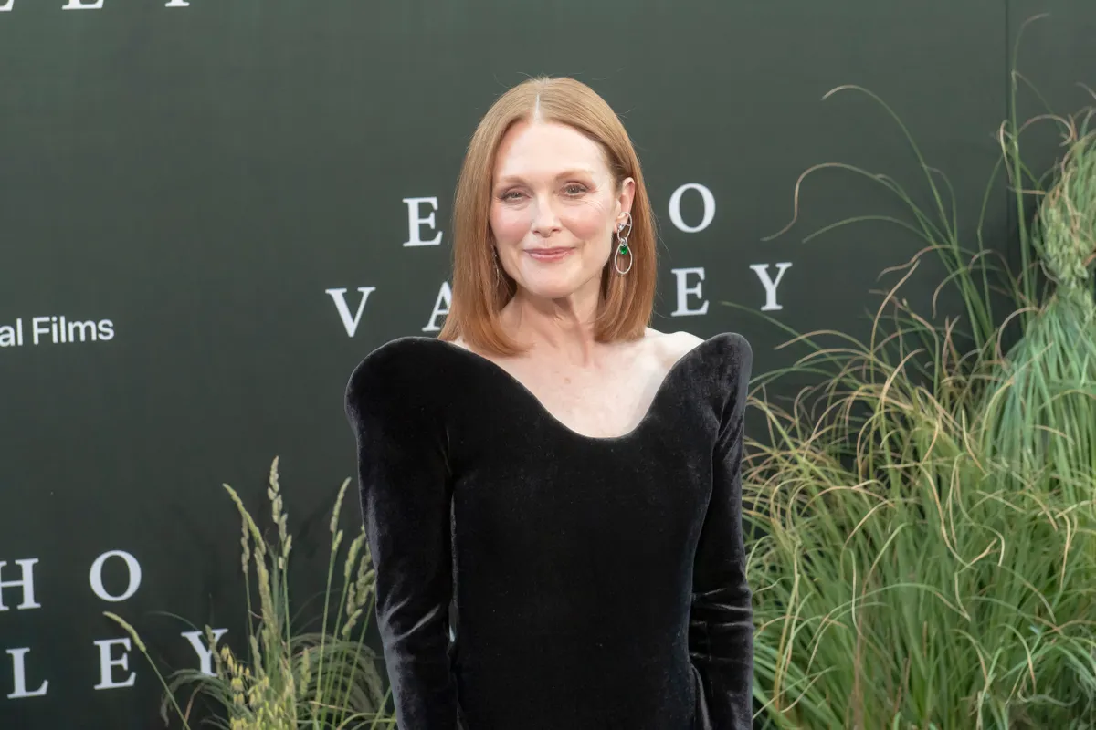 Julianne Moore új filmje, az Echo valley new york-i premierjén.