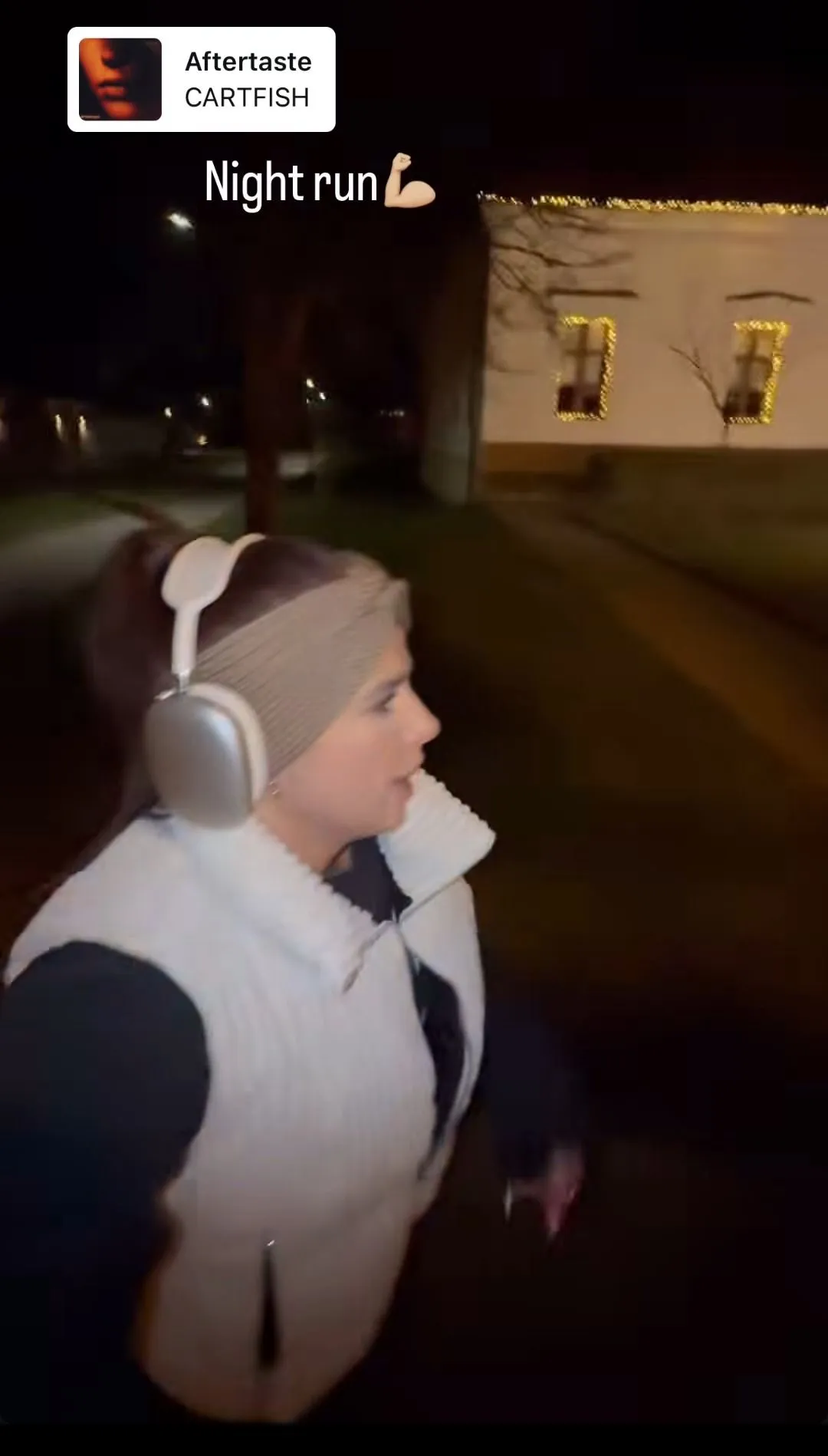 Viczián Viki a szakítás óta rengeteget fut.