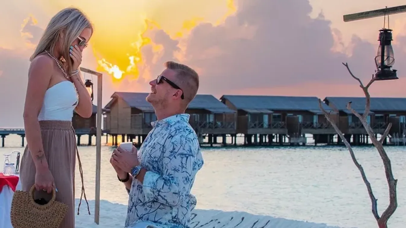 Lánykérés: Hatalmas igent kapott kérdésére a magyar influenszer, Halmi Bence