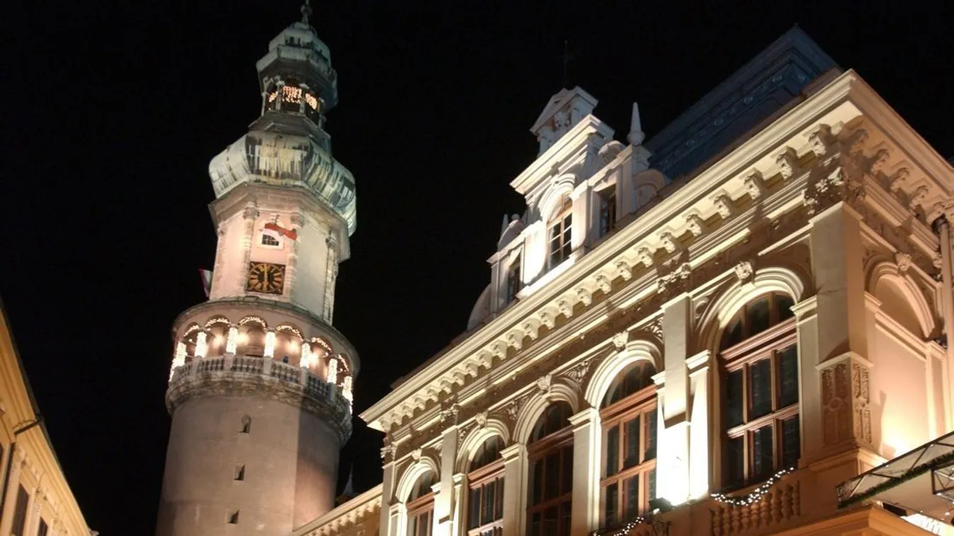 Soproni tűztorony, a Hűség Napja egy szimbóluma