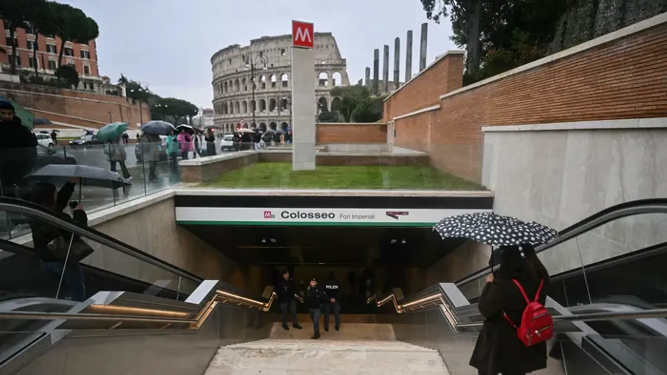 Új római metróállomás nyílt a Colosseum alatt – Közlekedés és régészet egy térben