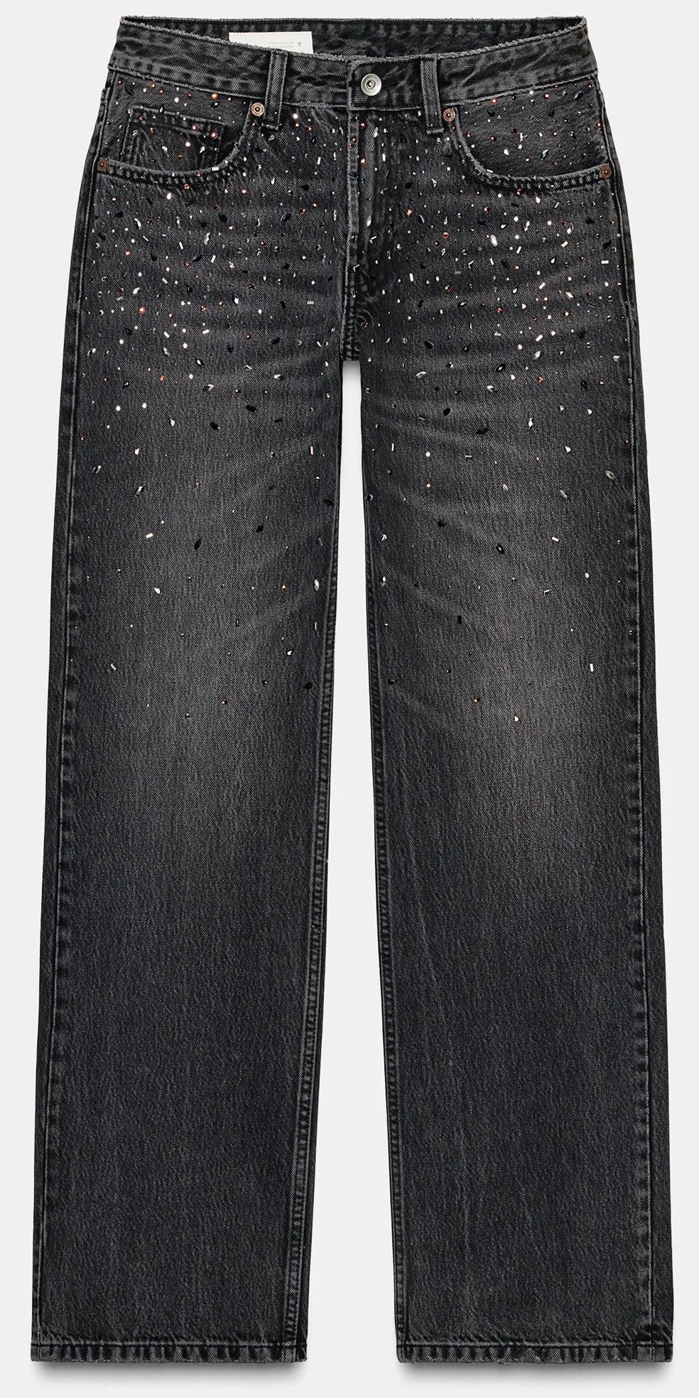 Stílustippek 50 felett: strasszos farmer Zara.