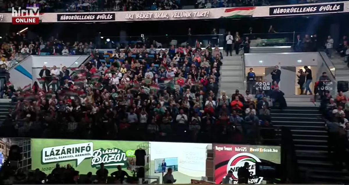 Háborúellenes Gyűlés Szegeden – Orbán Viktor 12.20 Szeged