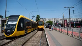 Hatalmas villamosbaleset Újpalotán, megbénult a közlekedés