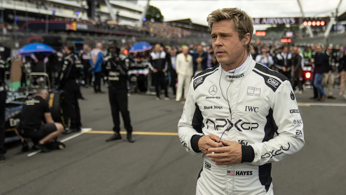 Részlet Brad Pitt F1 filmjéből