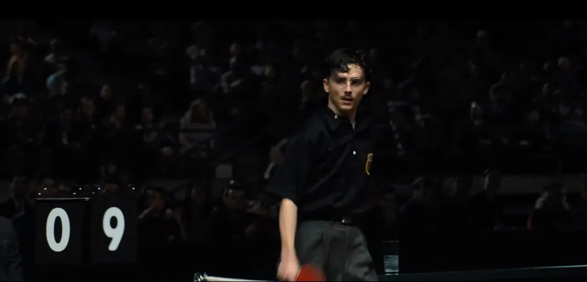 Timothée Chalamet a Marty Supreme című filmben