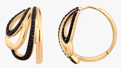 Női divat 50 felett: fülbevaló.