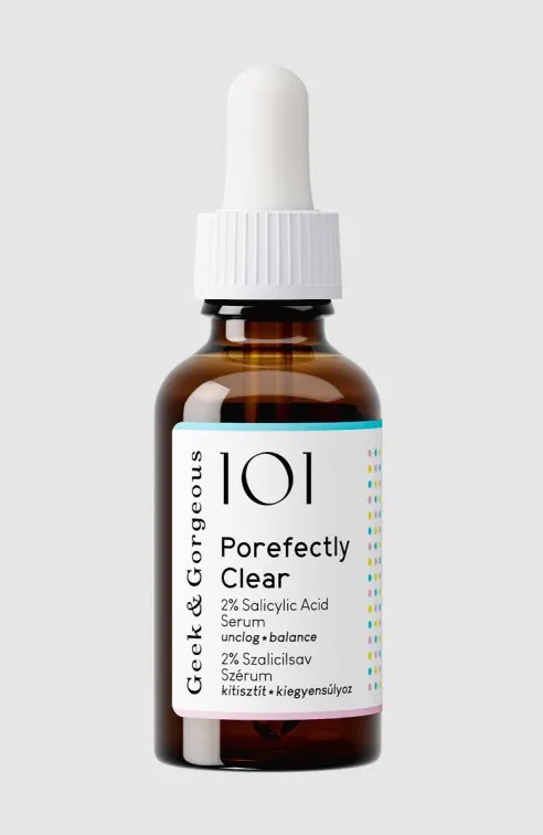 Zsíros bőrre használj Geek & Gorgeous 101 Porefectly Clear-t.