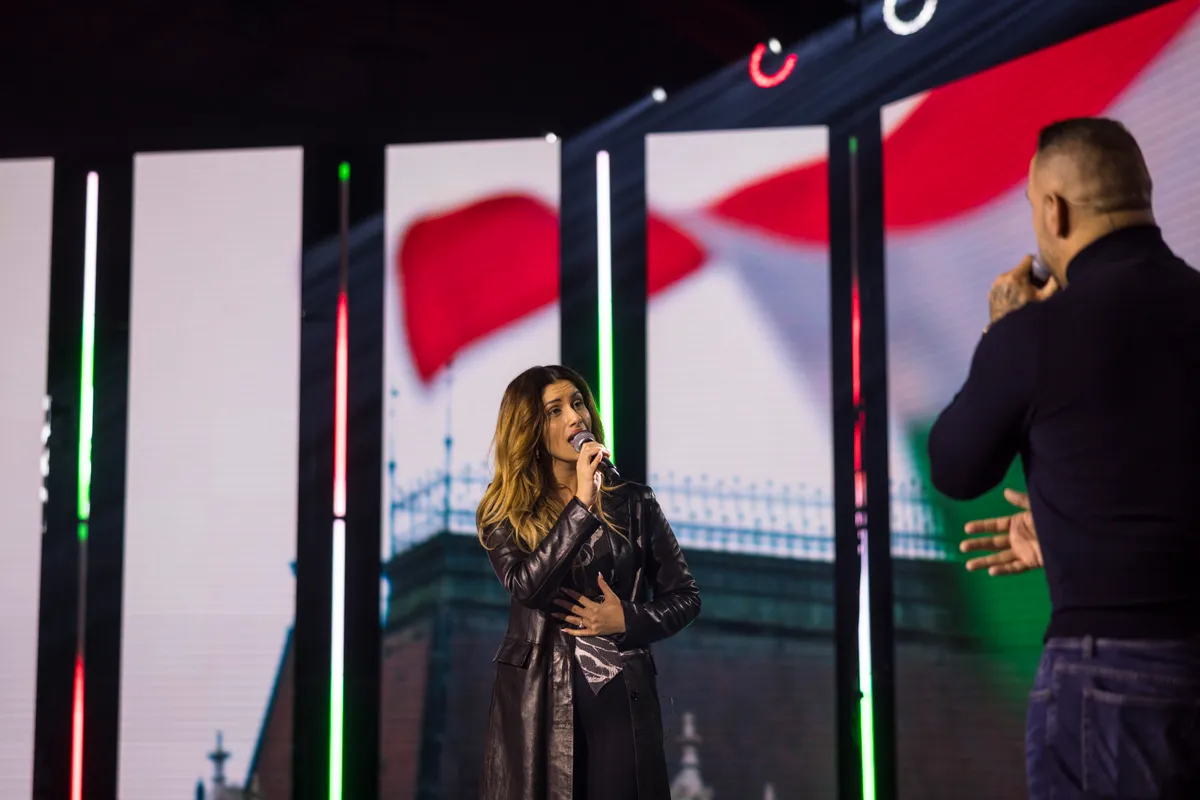 Háború Ellenes Gyűlés, Mohács, 2025.12.13. DÁP, HEGY,
Radics Gigi és Curtis