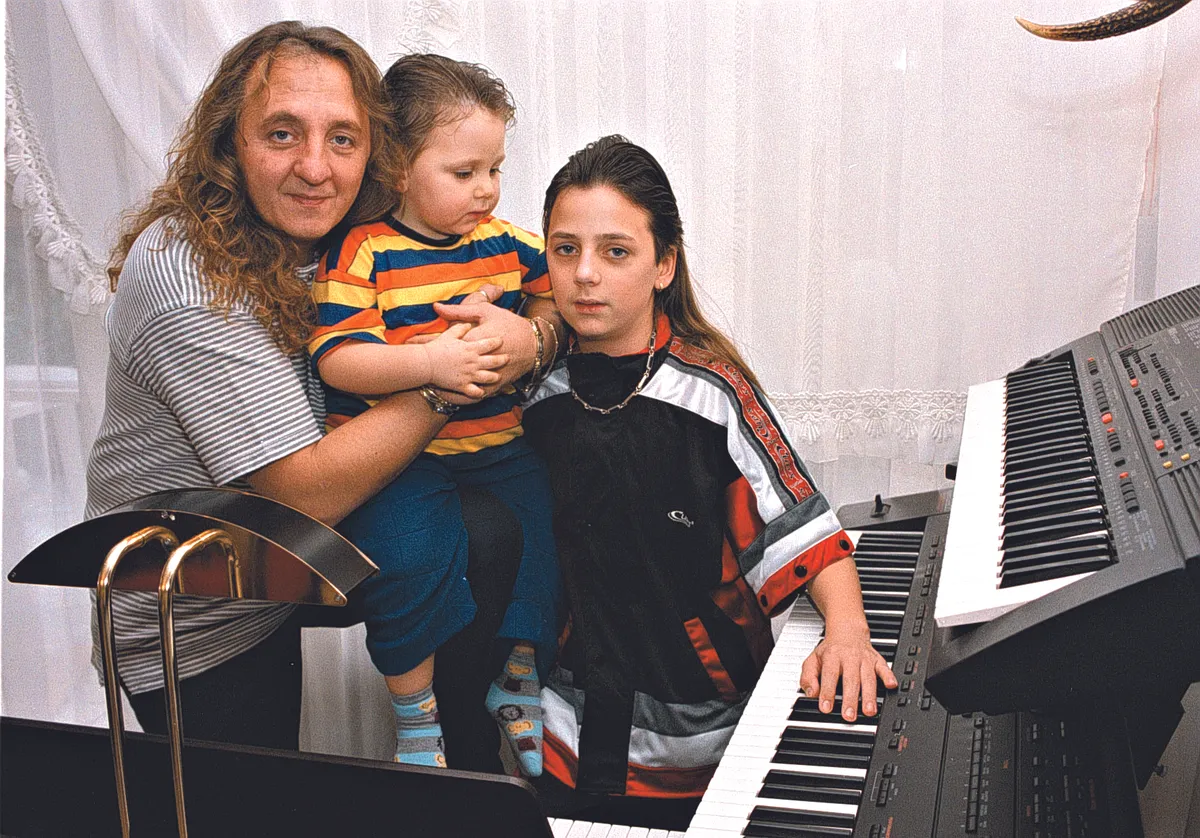 Jimmy rajongott a gyerekeiért, sokat zongorázott nekik