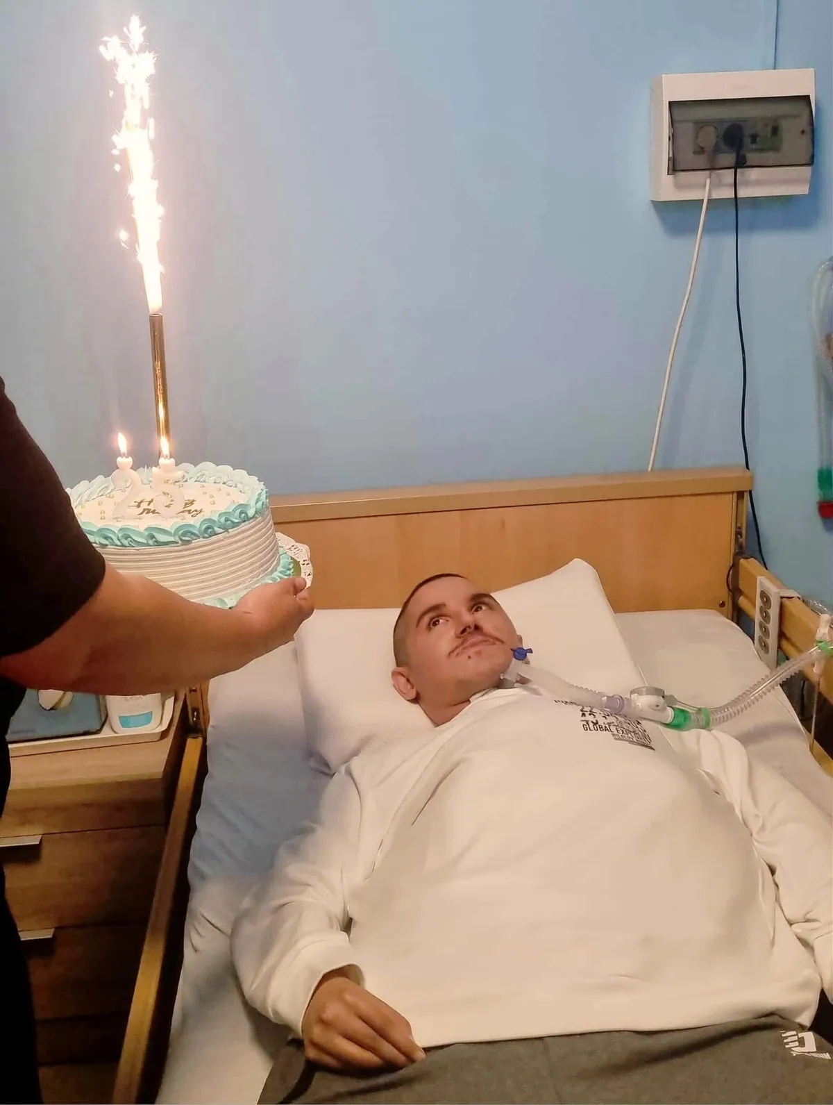 Duchenne-szindrómás Dávid ünnepli a szülinapját 