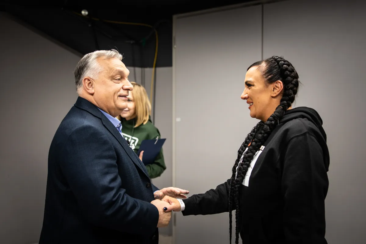 Tóth Gabi is felszólalt a háború ellen.