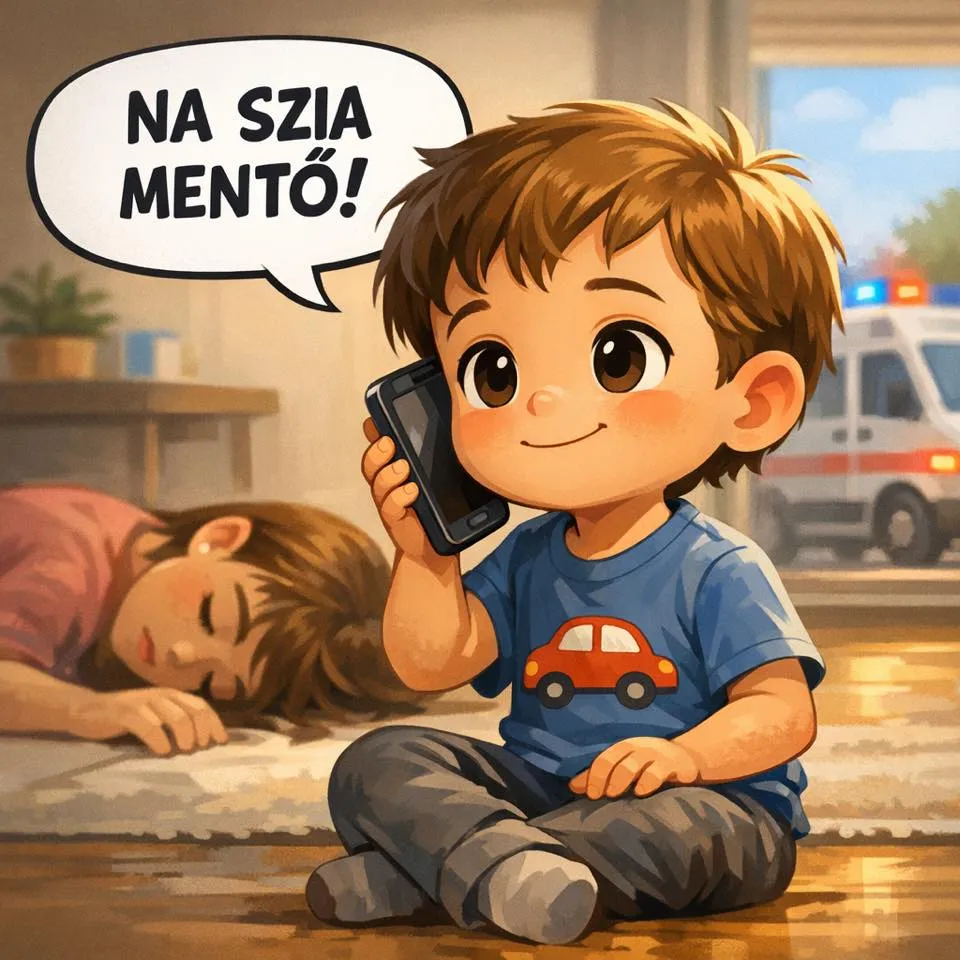 "Na szia mentő!" mémmé vált a hős kisfiú