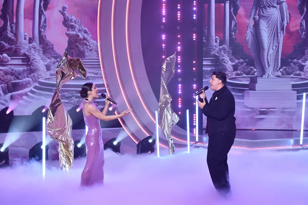 Lengyel Johanna és Kökény Lali Megasztár