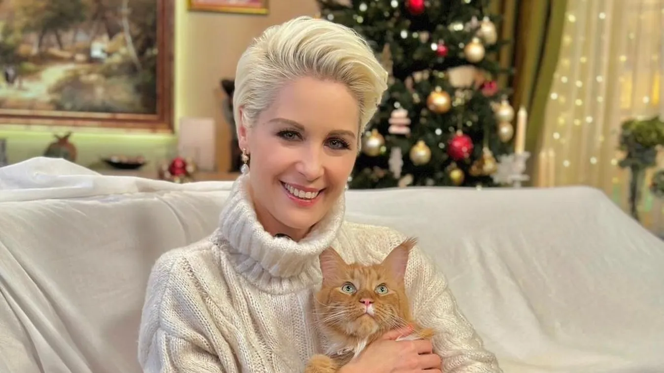 Hétfogásos vacsora, óriási fa és vendégsereg – Orosz Barbi karácsonya sokkolta a férjét