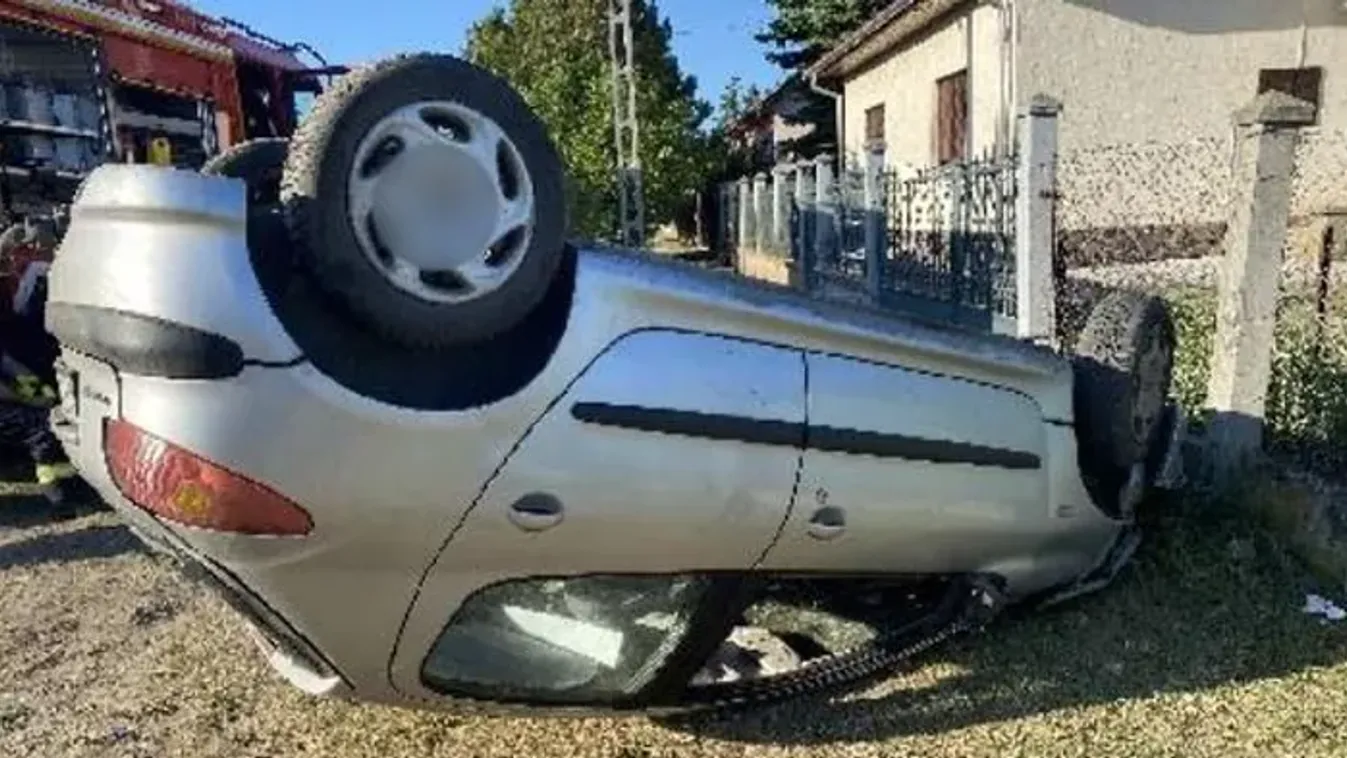 Ittas sofőr okozott balesetet: ő és a felesége is súlyosan megsérült