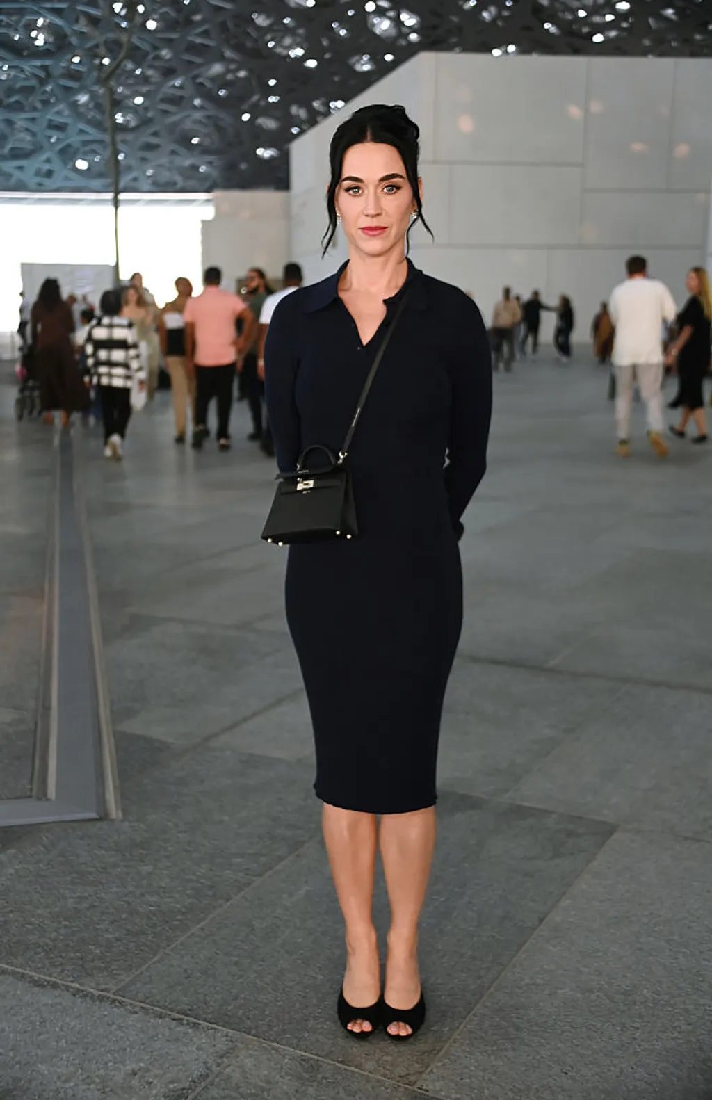 ABU DHABI, UNITED ARAB EMIRATES - DECEMBER 06: Katy Perry visits Louvre Abu Dhabi ahead of the Formula 1 Etihad Airways Abu Dhabi Grand Prix on December 6, 2025 in Abu Dhabi, United Arab Emirates. (Photo by Dave Benett/Getty Images for Experience Abu Dhab