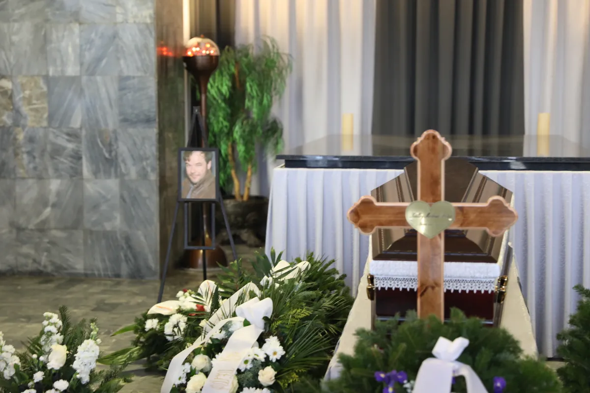 Kálloy Molnár Péter temetése.