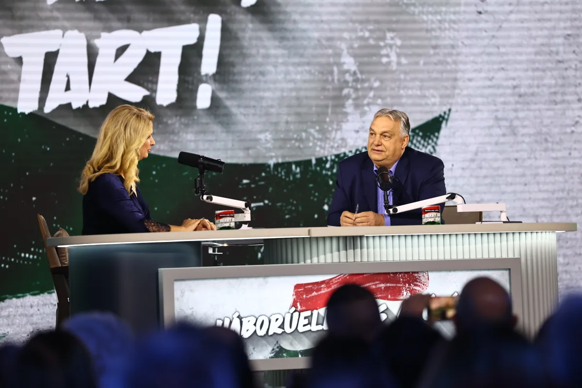 Andor Éva beszélgetett Orbán Viktorral