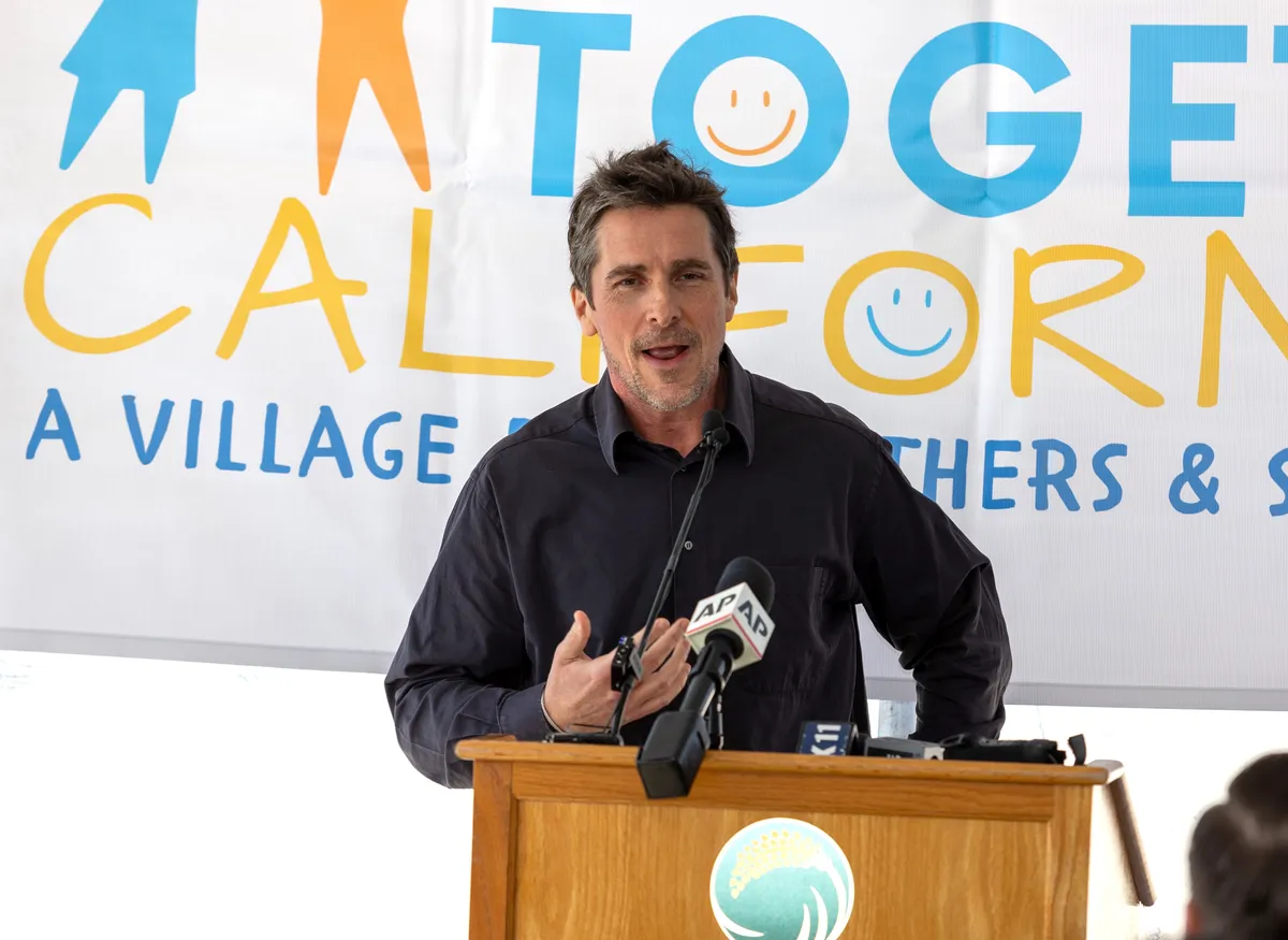 Christian Bale Together California Breaks Ground on new Foster Care Center in Palmdale