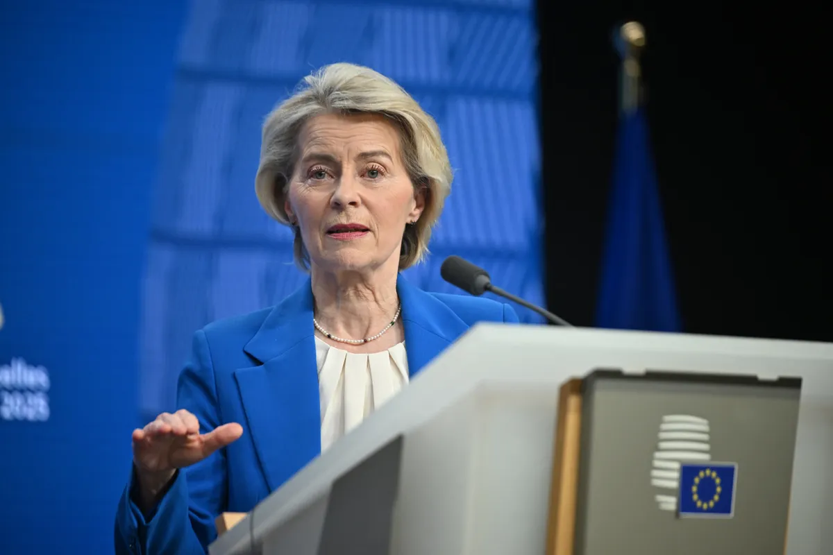 Antonio Costa - Ursula von der Leyen - Mette Frederiksen