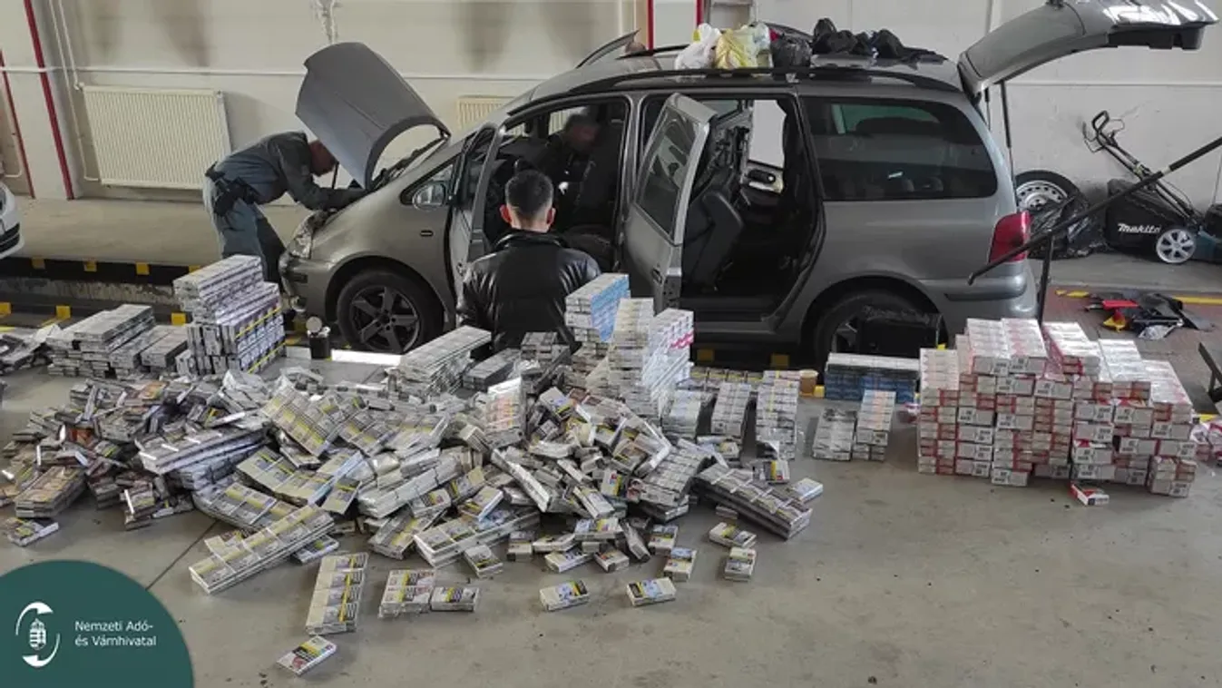 Soha nem látott felvételek a NAV bűnjelraktárából - így kezelik a lefoglalt dohánytermékeket