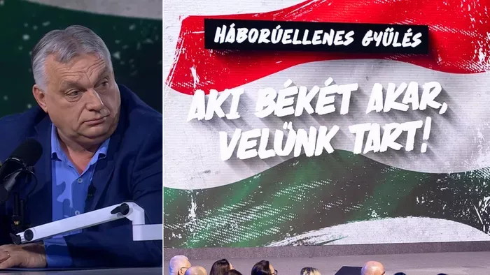 Erről beszélt Orbán Viktor a Háborúellenes Gyűlésen