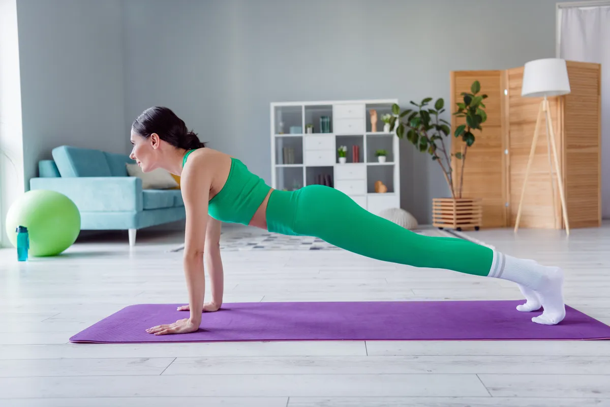 otthoni edzés: plank