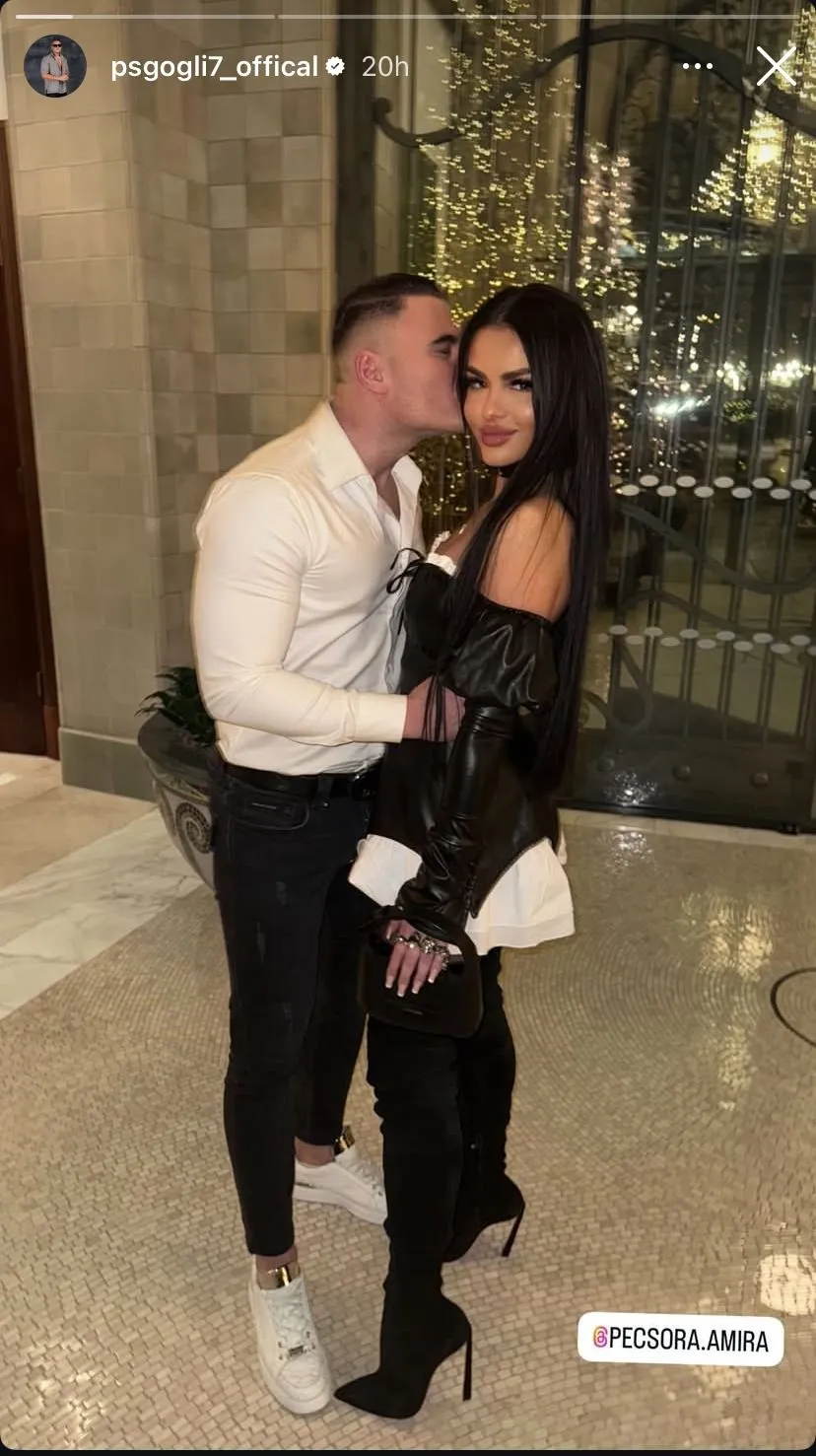 PSG Ogli újabban rendszeresen posztolt új barátnőjével