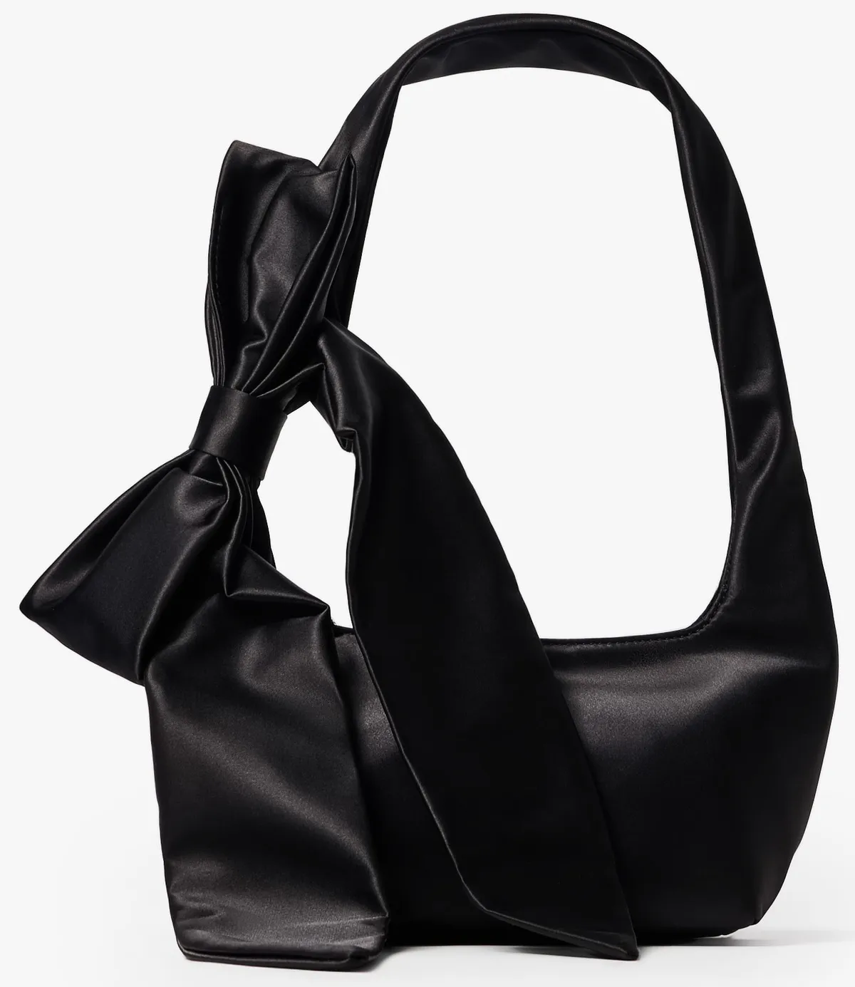 Karácsonyi divat: fekete masnis táska.