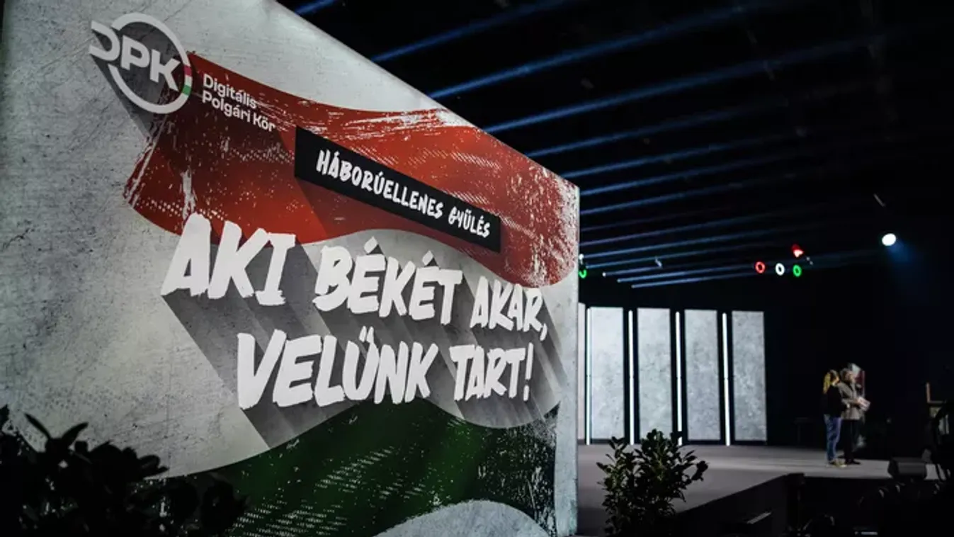 Háborúellenes Gyűlés: harmadszor is teltház előtt lépnek fel a béke pártfogói