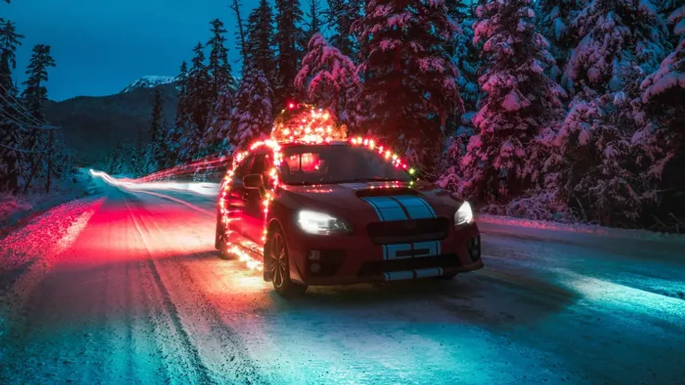Égősor az autón? Jobb vele vigyázni, komoly büntetéssel járhat